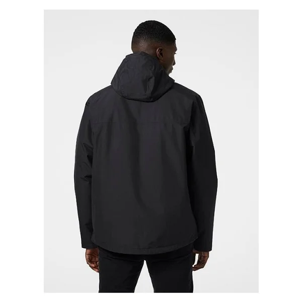 Helly Hansen Juell 3IN1 HHA.53679-990 Kapüşonlu Siyah Erkek Mont - Görsel 6