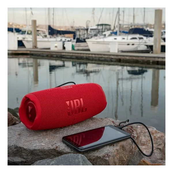 JBL Charge 5 Kırmızı Bluetooth Hoparlör - Görsel 6