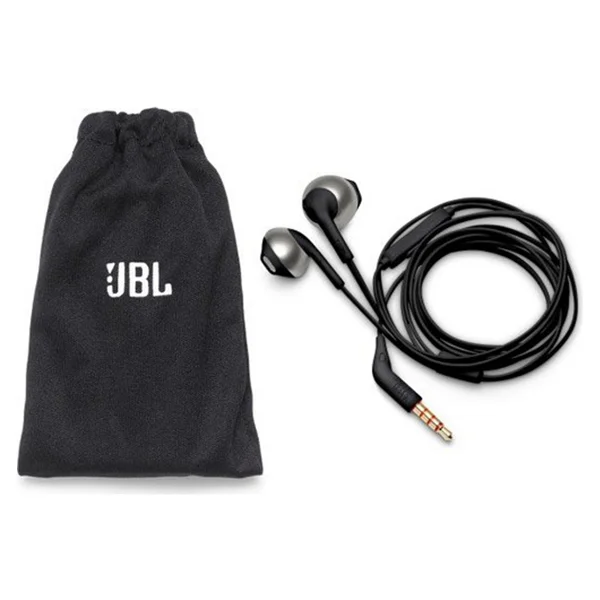 JBL T205 Siyah Kablolu Kulak İçi Kulaklık - Görsel 3