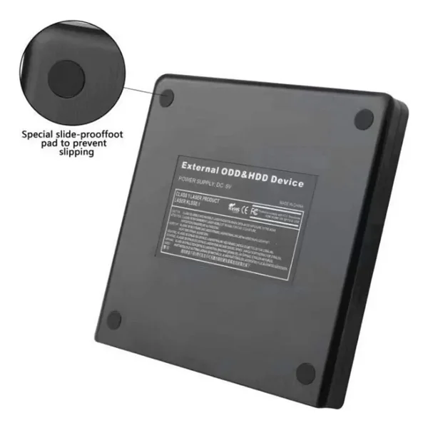 Alfalink Al-DVD15 USB 3.0 Ultra Slim Taşınabilir Dvd Optik Yazıcı - Görsel 7