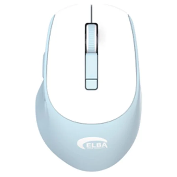 Elba B554 Beyaz-Mavi Optik Kablosuz Mouse - Görsel 9