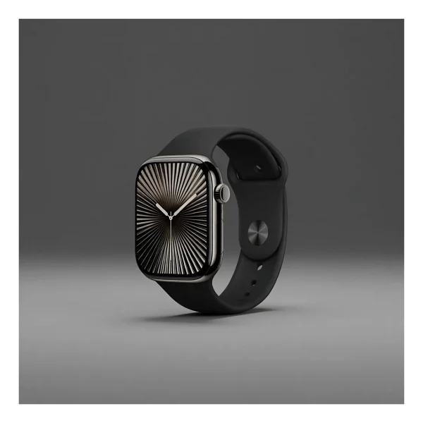 Apple Watch Series 10 GPS + Cellular 46mm Arduvaz Titanyum Kasa ve Siyah Spor Kordon Akıllı Saat - Görsel 10