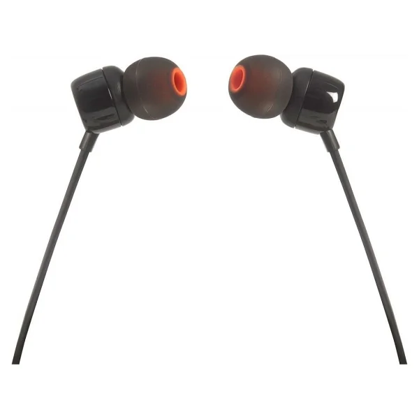 JBL T110 Siyah Kablolu Kulak İçi Kulaklık - Görsel 3