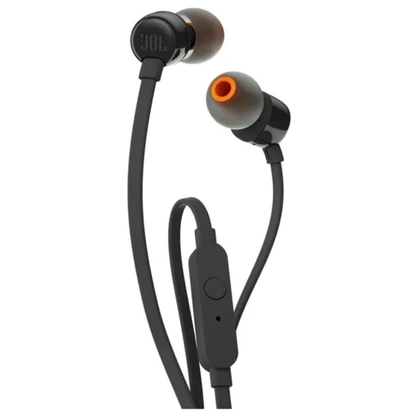 JBL T110 Siyah Kablolu Kulak İçi Kulaklık - Görsel 8