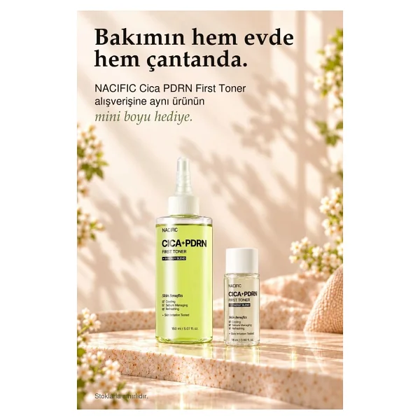 Nacific CICA + PDRN First Bariyer Güçlendirici Nemlendirici 150 ml Tonik - Görsel 10