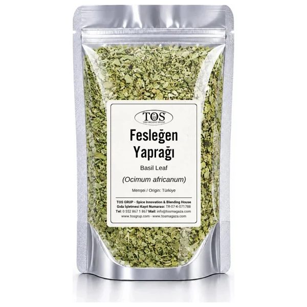 Fesleğen Yaprağı 250 gr (1. Kalite) Ocimum africanum / Basil Leaf - Görsel 4