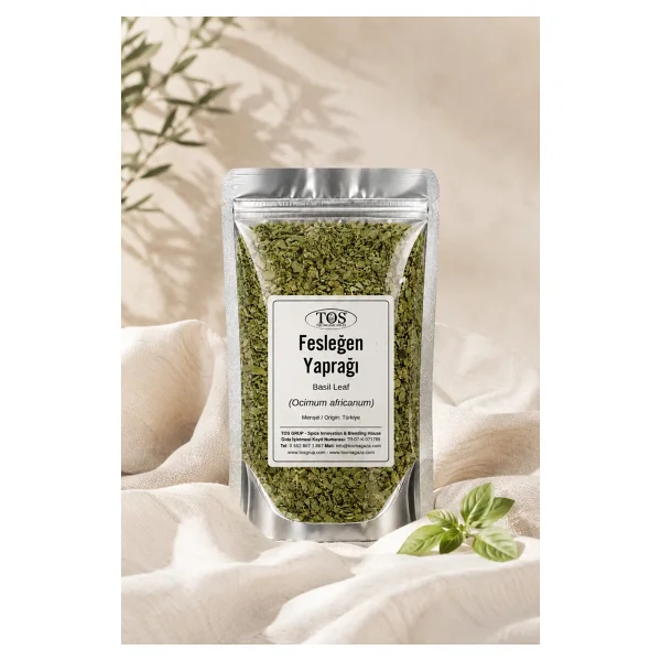 Fesleğen Yaprağı 250 gr (1. Kalite) Ocimum africanum / Basil Leaf - Görsel 2