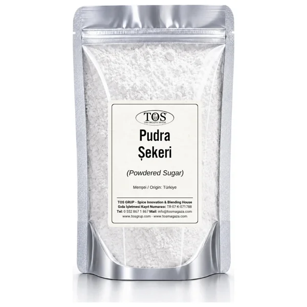 Pudra Şekeri 100 gr (1. Kalite) Powdered Sugar - Görsel 4