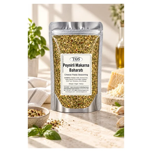 TOS The Organic Spices Anna'nın Peynirli Makarna Baharatı 500 gr - Görsel 2