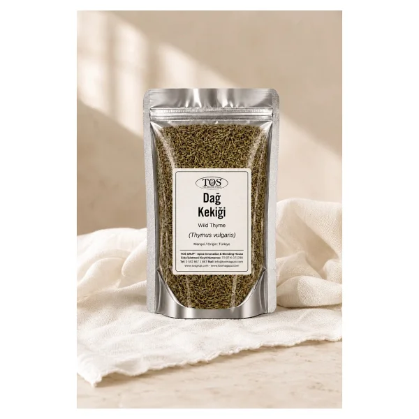 Dağ Kekiği 250 gr Zahter Kekik (1. Kalite) Thymus vulgaris / Wild Thyme - Görsel 2