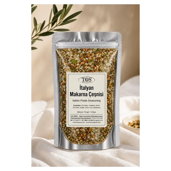 Tos The Organic Spices İtalyan Makarna Çeşnisi 100 gr - Görsel 2