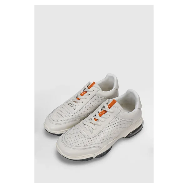 Lufian Luke Beyaz Erkek Sneaker - Görsel 3