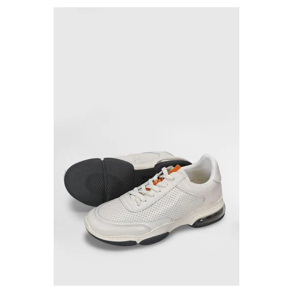 Lufian Luke Beyaz Erkek Sneaker - Görsel 5