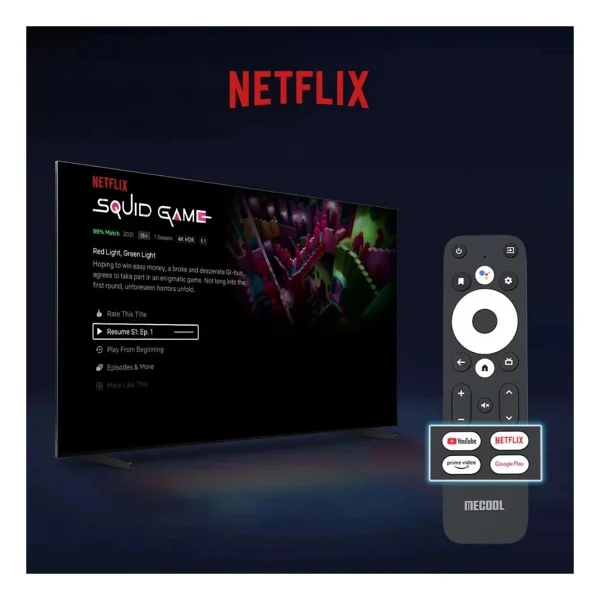 Mecool KM2 Plus 16 GB 4K Android TV Box - Görsel 9