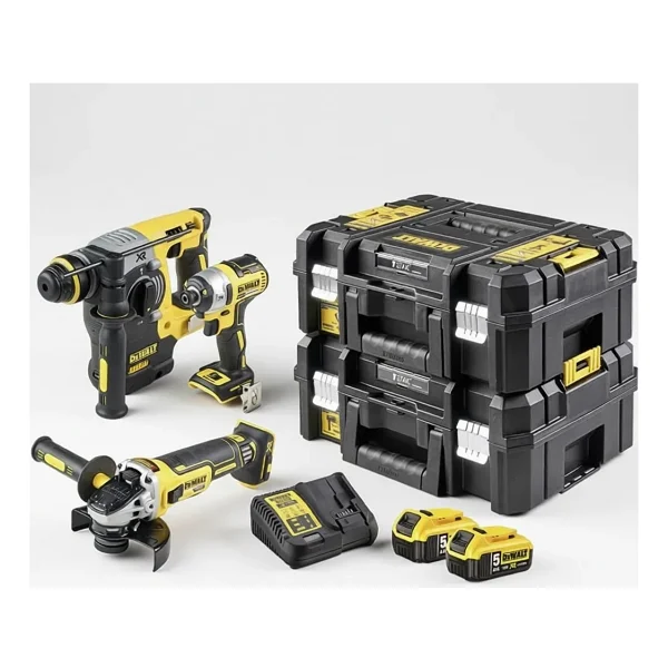 Dewalt DCK305P2T 18 V Çift Akülü 5 Ah Elektrikli El Aletleri Seti - Görsel 4