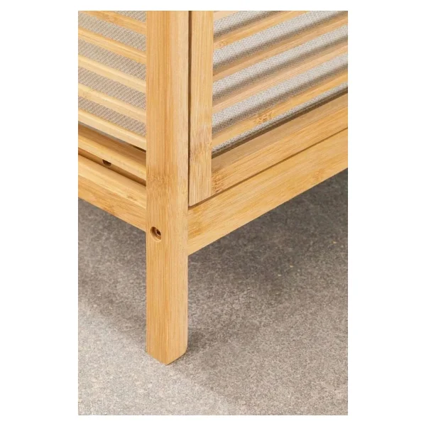 Digithome Bambu XL Kirli Sepetli 3 Raflı Çok Amaçlı Banyo Düzenleyici Çamaşır Sepeti Organizer DB-0011 - Görsel 7