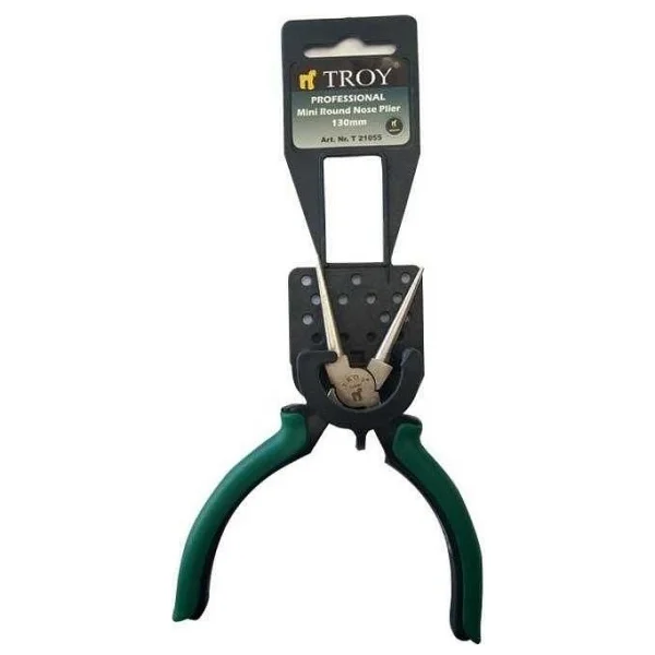 Troy 21055 130 mm Elektronikçi Yuvarlak Uçlu Kargaburun - Görsel 2