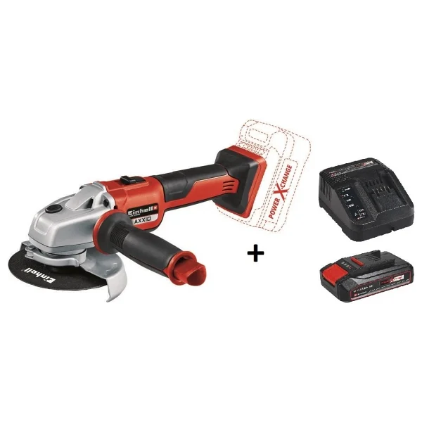 Einhell Axxio Tek Akülü 2.5 Ah Taşlama Makinesi - Görsel 6