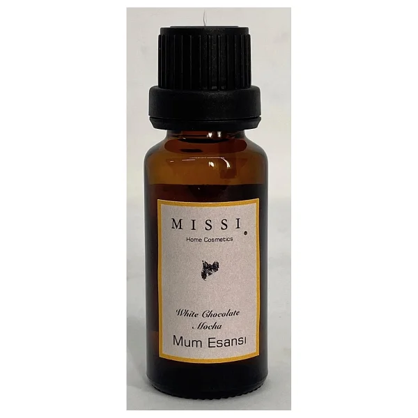 Missi 20 ml White Chocolate Mocha Mum Esansı - Siyah - 1 Adet - Görsel 4