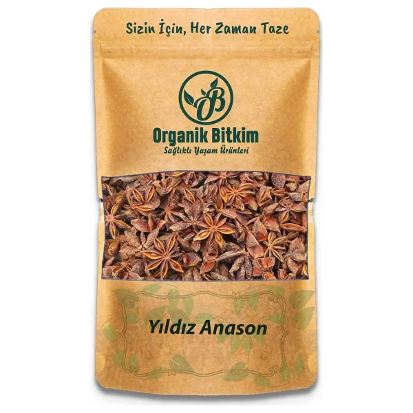 Organik Bitkim Yıldız Anason 100 gr - Görsel 5