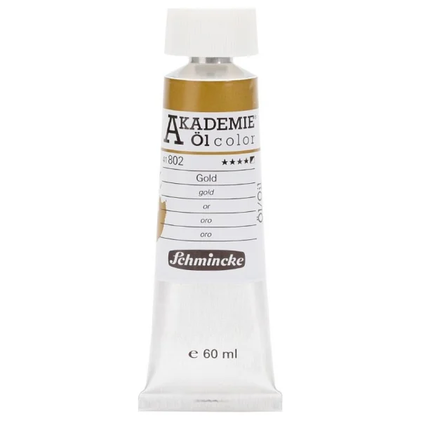 Schmincke Akademie 60 ml 802 Gold Yağlı Boya - Görsel 3