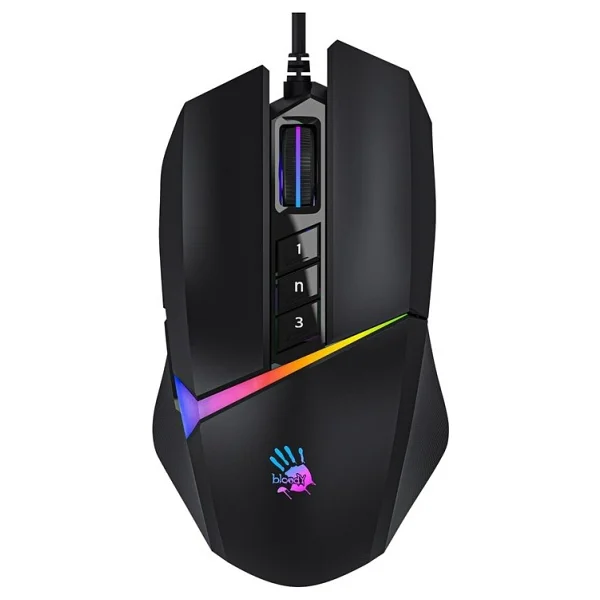 Bloody W60 Max Siyah RGB Optik Kablolu Oyuncu Mouse - Görsel 10