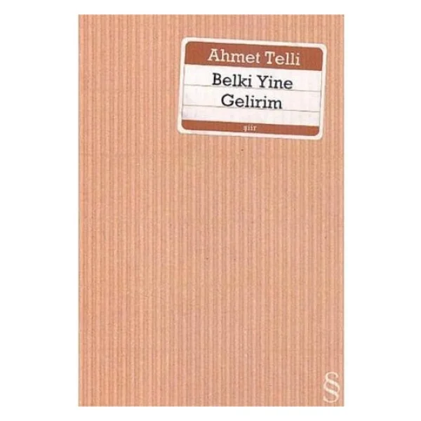 Belki Yine Gelirim - Ahmet Telli - Everest Yayınları - Görsel 3