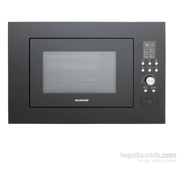 Silverline MW9018B01 25 lt Siyah Ankastre Mikrodalga Fırın - Görsel 2