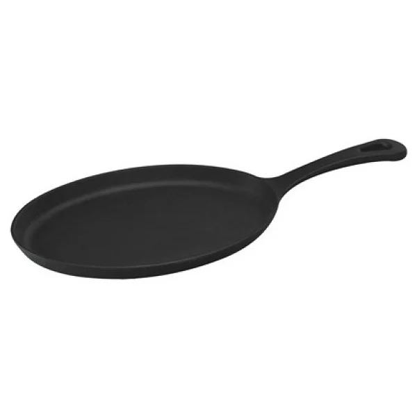 Lava Döküm Metal Saplı Oval 17x23 cm Fajita Tavası - Görsel 2
