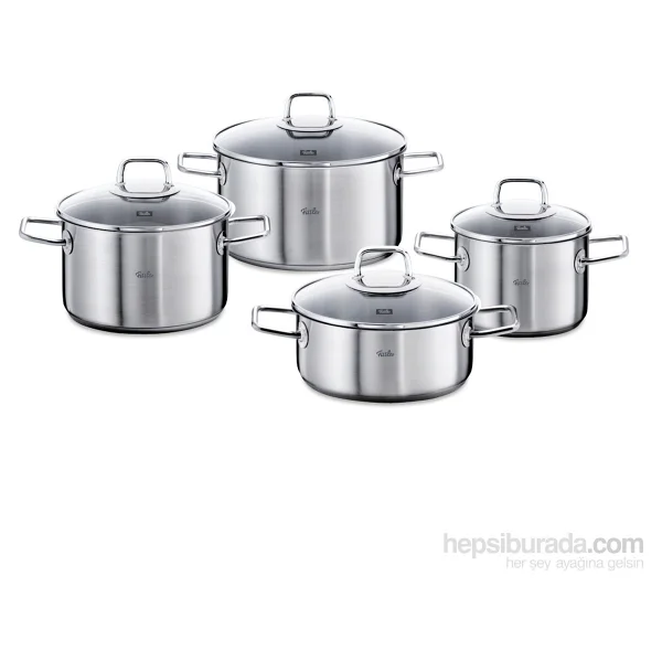 Fissler Viseo 8 Parça Çelik Tencere Seti - Görsel 2