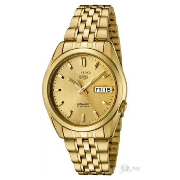 Seiko 5 SNK366 Gold Erkek Kol Saati - Görsel 2