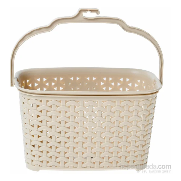 Hobby Life Rattan Mandal Sepeti - Sarı - Görsel 2