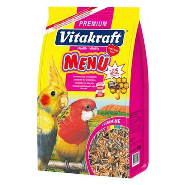 Vitakraft Menu,jod Vital Complex Premium Paraket Yemi 1 kg - Görsel 2