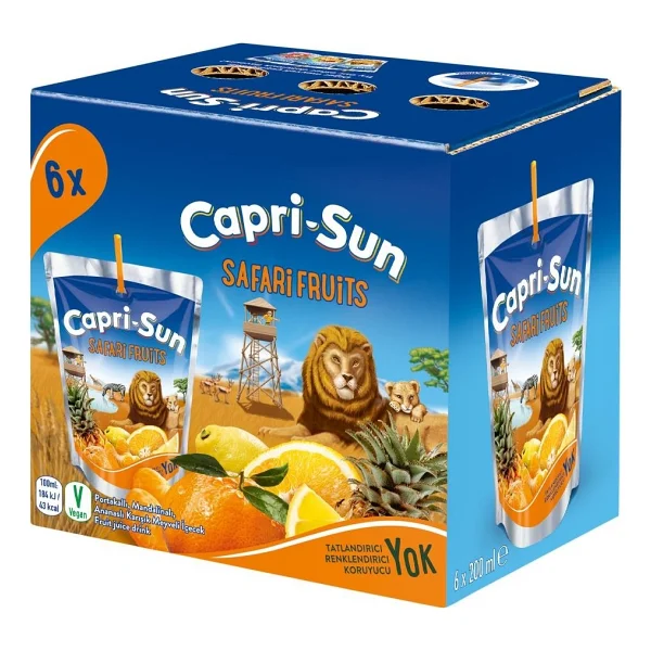 Capri-Sun Safari Fruits 6x200 ml - Görsel 2