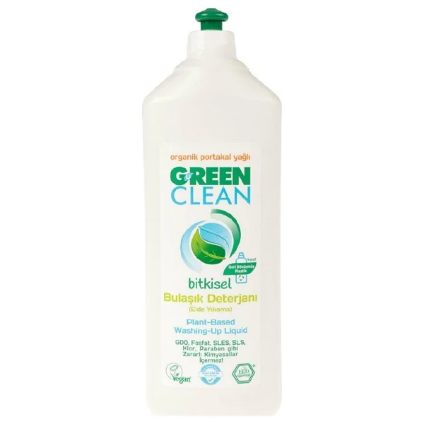 U Green Clean Organik Bitkisel Portakal Yağlı 730 ml Sıvı Bulaşık Deterjanı - Görsel 2