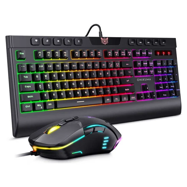 Onikuma G21 RGB Kablolu Oyuncu Klavye Mouse Seti - Görsel 5