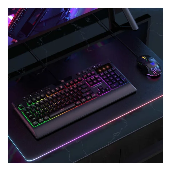 Onikuma G21 RGB Kablolu Oyuncu Klavye Mouse Seti - Görsel 7