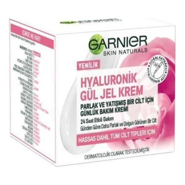Garnier Hyaluronik Gül Jel Günlük Bakım Kremi 50 ml - Görsel 9