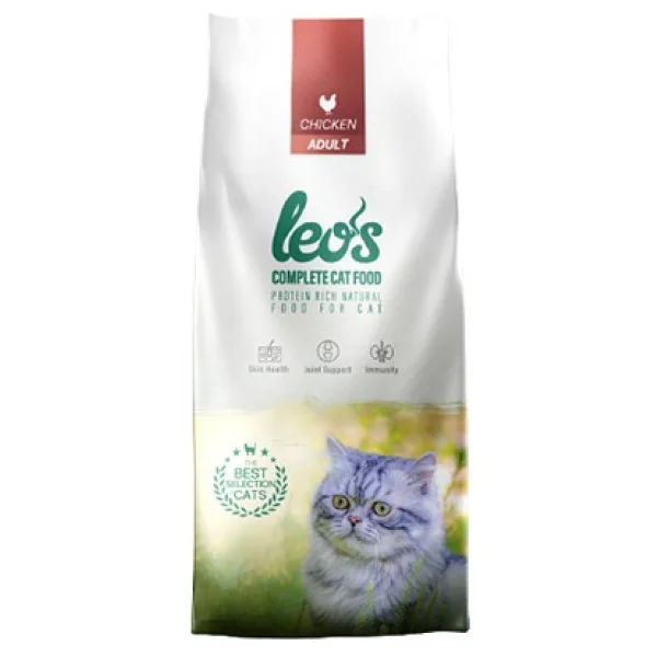 Leo's Tavuklu 15 kg Yetişkin Kedi Maması - Görsel 3