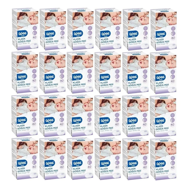 Wee Baby Klasik 40'lı 24 Paket Göğüs Pedi - Görsel 4