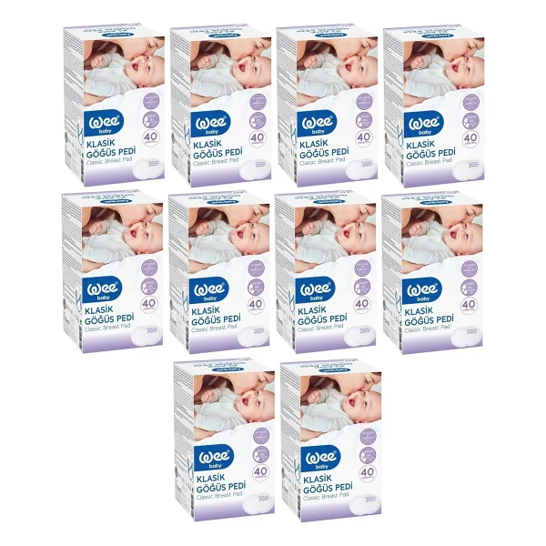 Wee Baby Klasik 40'lı 10 Paket Göğüs Pedi - Görsel 4