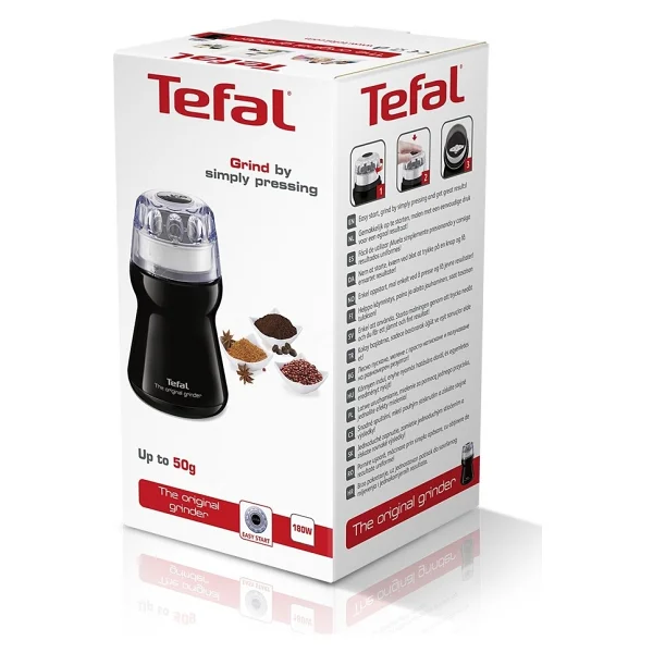 Tefal 50 gr Kahve ve Baharat Öğütücü Paslanmaz Çelik Hazne ve Bıçak Barista Kalitesi Şık Tasarım - Görsel 6