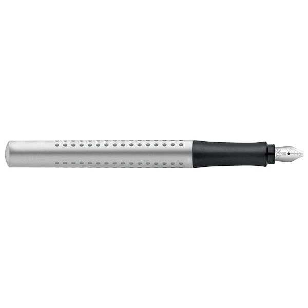 Faber-Castell Grip 2011 Gümüş M Uç Dolma Kalem - Görsel 6