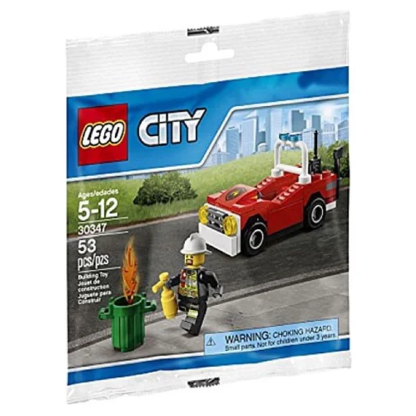 Lego 30347 City Fire Car - Görsel 3