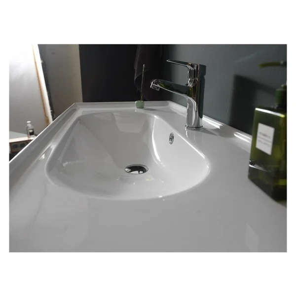 Turkuaz Seramik Cerastyle Arya 100x45 cm Etajerli Lavabo - Görsel 3