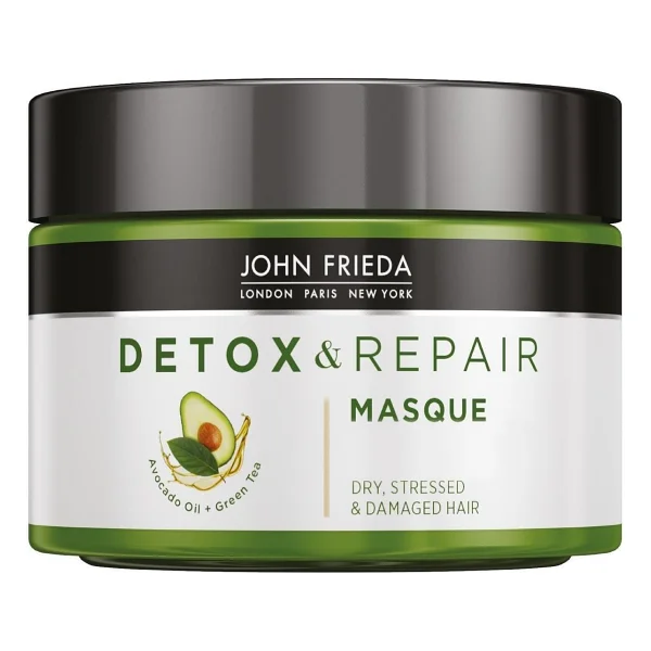 John Frieda Detox & Repair Detoks Etkili 250 ml Onarıcı ve Besleyici Bakım Maskesi - Görsel 4