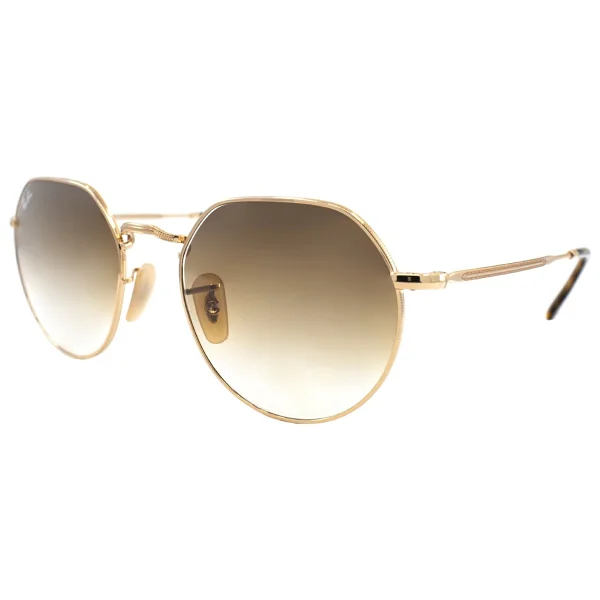 Ray-Ban Jack 3565 001/51 Gold-Brown Güneş Gözlüğü - Görsel 2