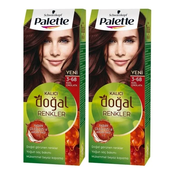 Palette Kalıcı Doğal Renkler 8.77 Tarçın Bakır 2 Adet Saç Boyası - Görsel 7