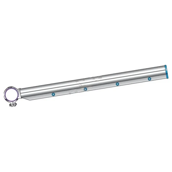 Pakas PKS-01 Yuvarlak Küpeşte Balkon Çamaşır Kurutma Askısı - Görsel 3