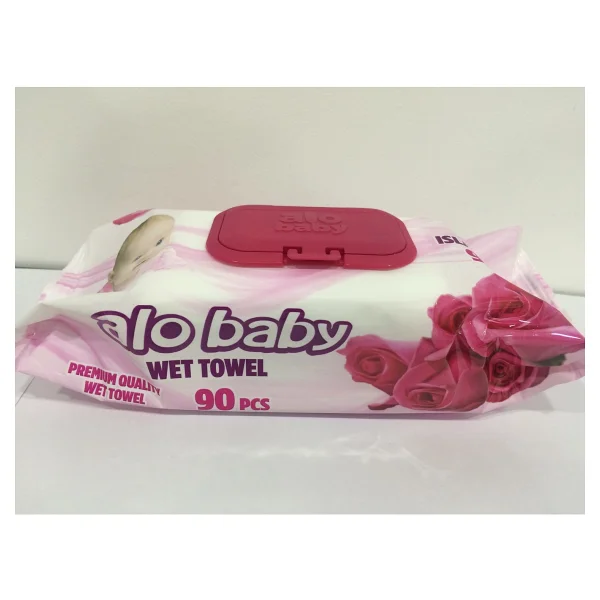 Alo Baby Petek Dokulu Islak Mendil 6 Paket x 90'lı - Görsel 2